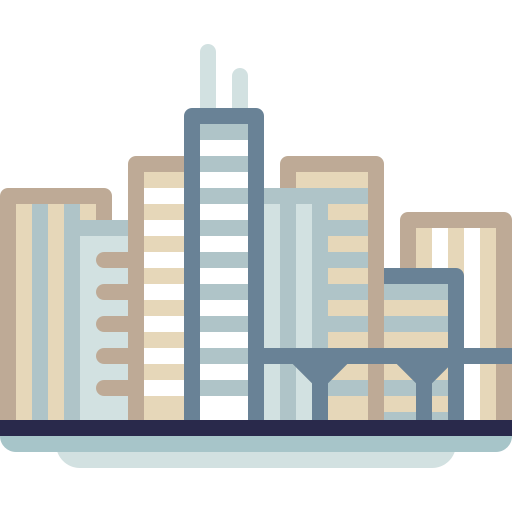 Cityscape Special Flat icon