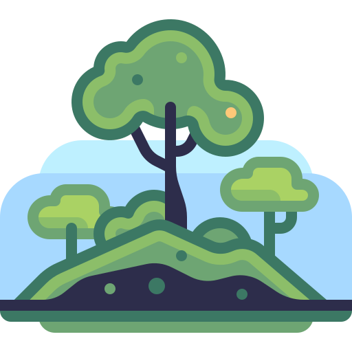 Trees Special Flat icon