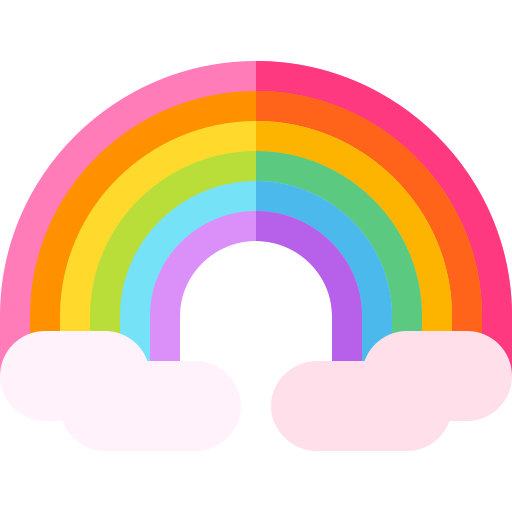 Arco iris icono gratis