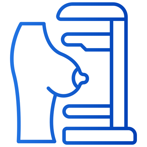 mamografía icono gratis