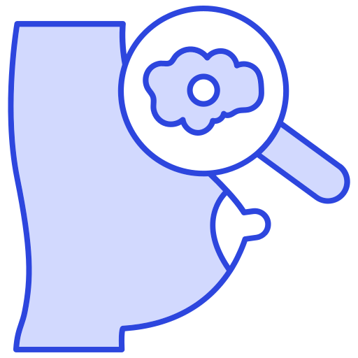 cáncer de mama icono gratis