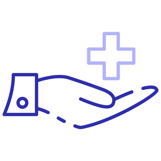apoyo médico icono gratis