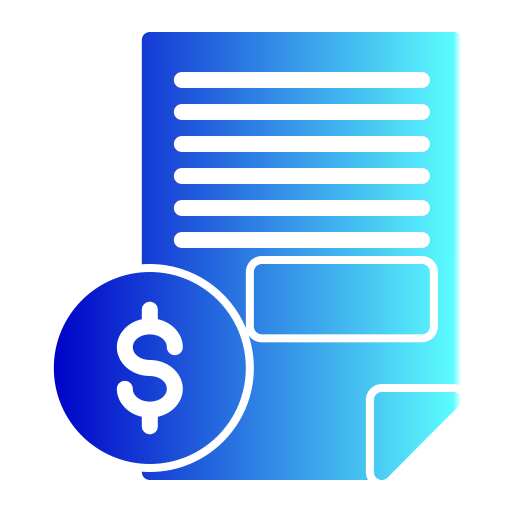 Financial document free icon Financial document free icon