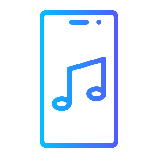 reproductor de música icono gratis