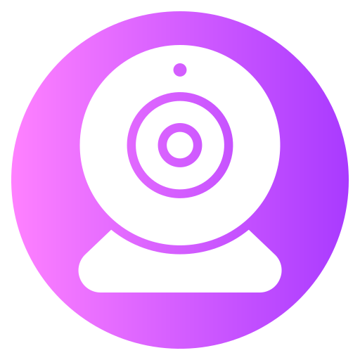 cámara web icono gratis