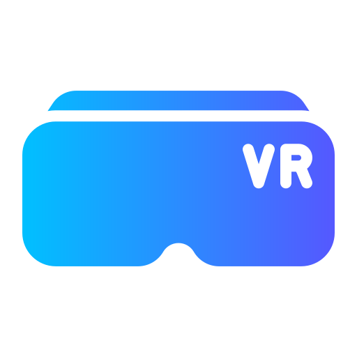 gafas de realidad virtual icono gratis