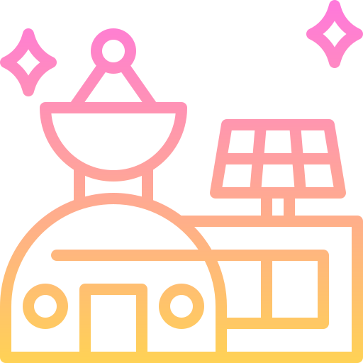 estación espacial icono gratis