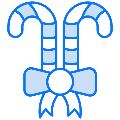 bastón de caramelo icono gratis