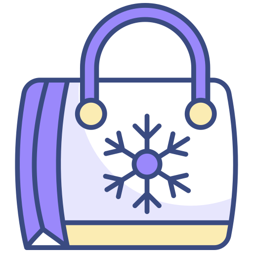 Рождественские покупки бесплатно иконка