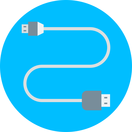 cable de datos icono gratis