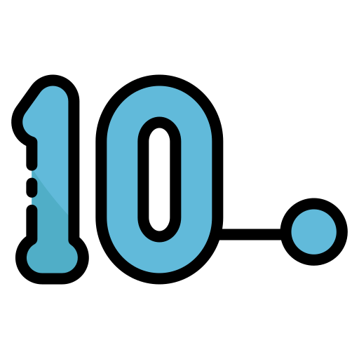 Десять бесплатно иконка