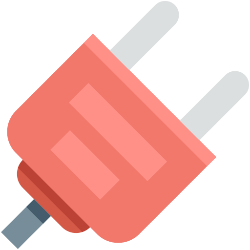Electrical plug free icon Electrical plug free icon