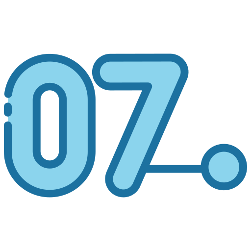 Seven free icon Seven free icon