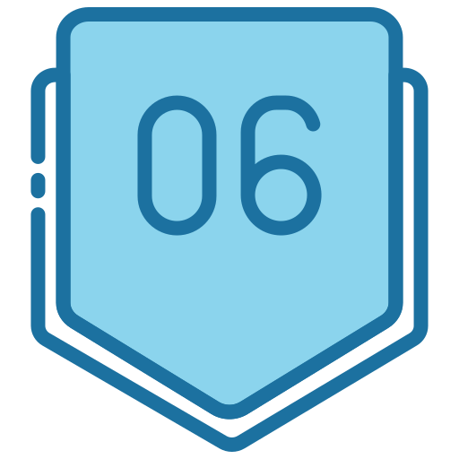 Six free icon