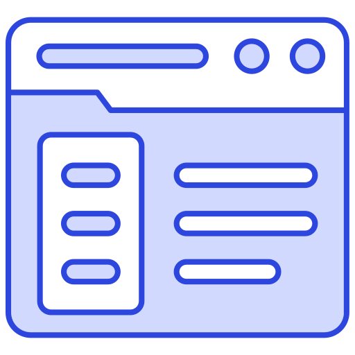 Blog site free icon Blog site free icon