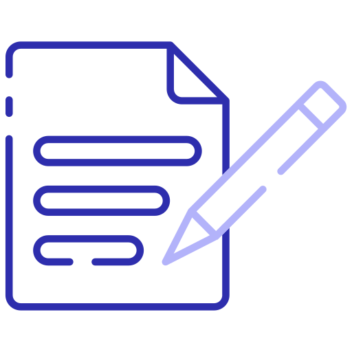 redactor de contenidos icono gratis