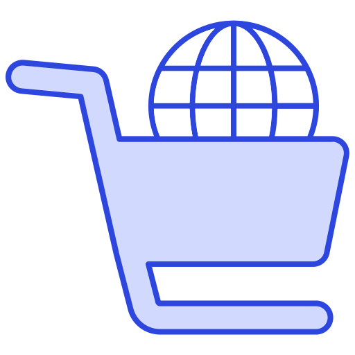 site de commerce électronique Icône gratuit