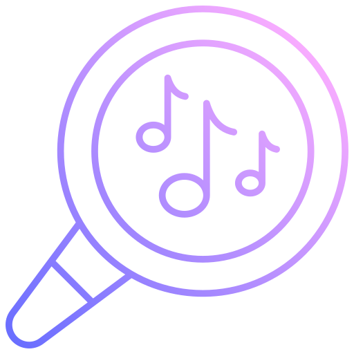 recherche de musique Icône gratuit recherche de musique Icône gratuit