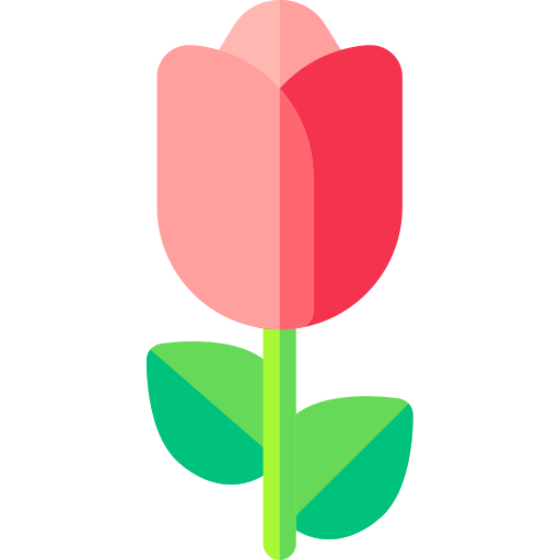 Rose Basic Rounded Flat icon