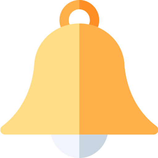 Bell Basic Rounded Flat Icon