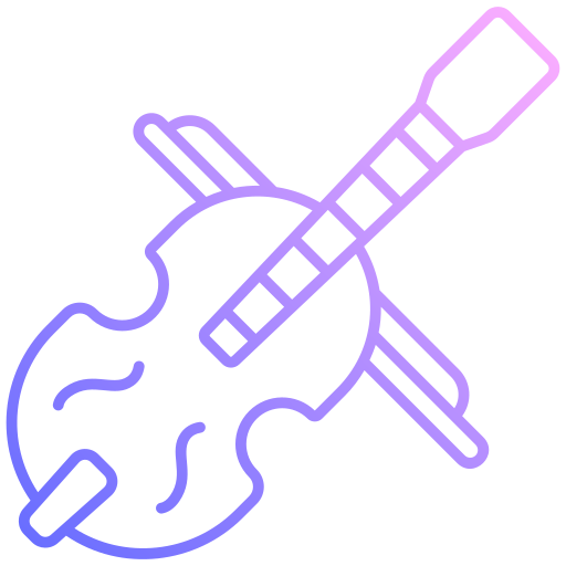 violín icono gratis