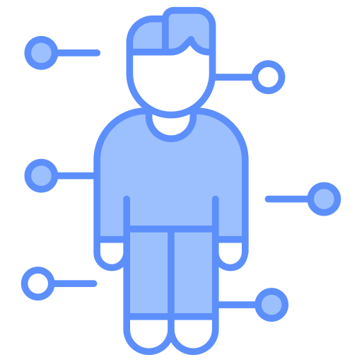 anatomía icono gratis