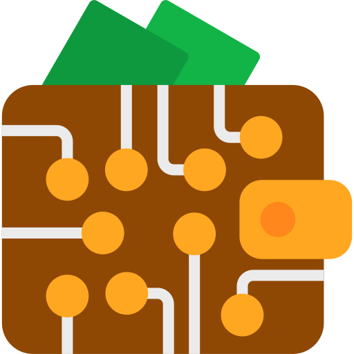 portefeuille électronique Icône gratuit