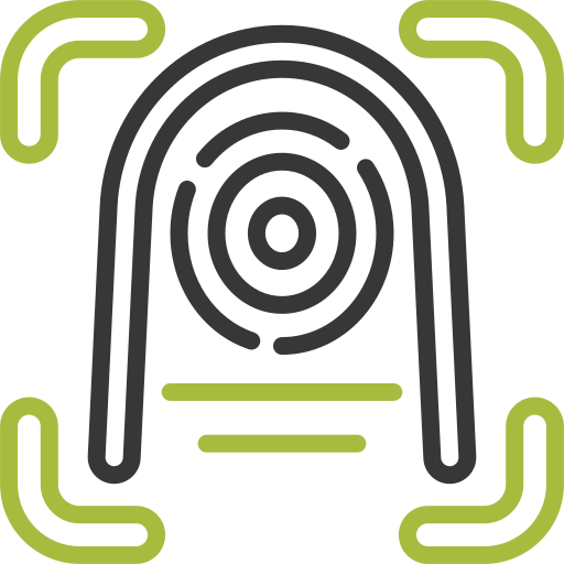 empreinte digitale Icône gratuit