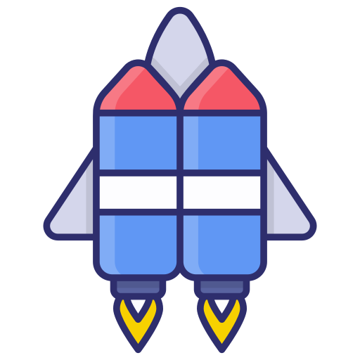 Jetpack free icon Jetpack free icon
