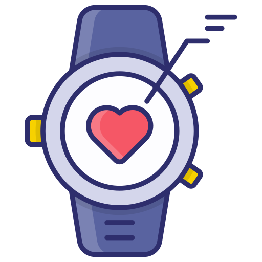 rastreador de actividad física icono gratis
