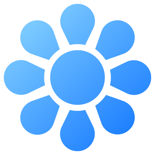 Flower free icon Flower free icon