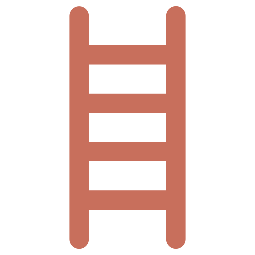 escalera icono gratis