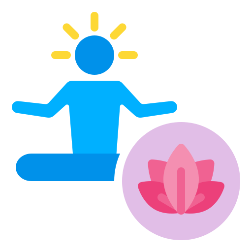 Meditation free icon