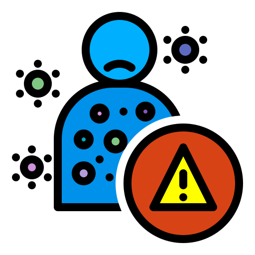Allergy free icon Allergy free icon
