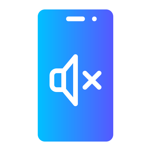 botón de silencio icono gratis