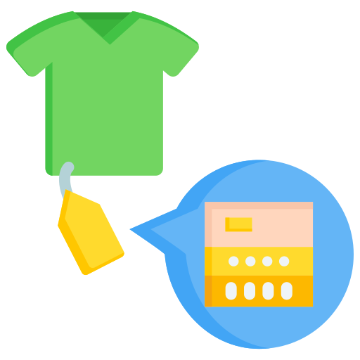 etiqueta de envío icono gratis