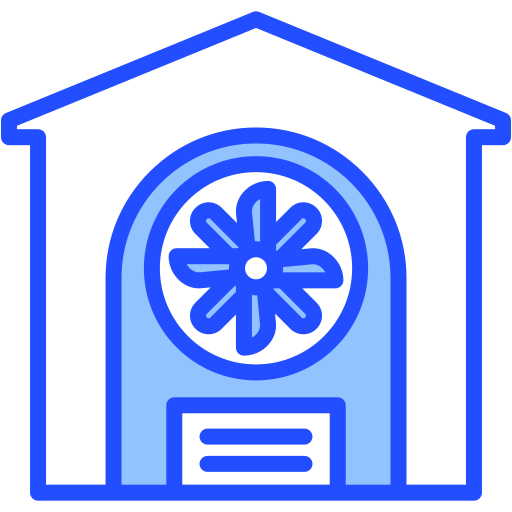 ventilador industrial icono gratis