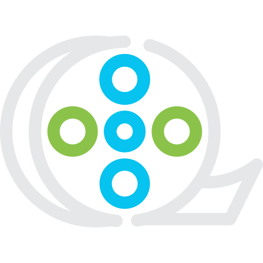 rollo de película icono gratis