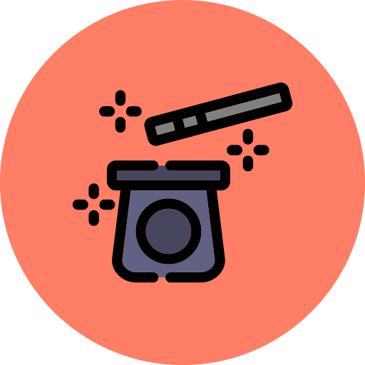 Magic trick free icon