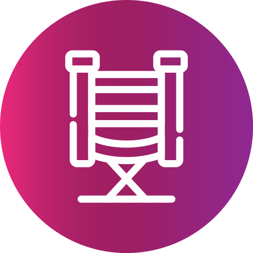 silla de directores icono gratis