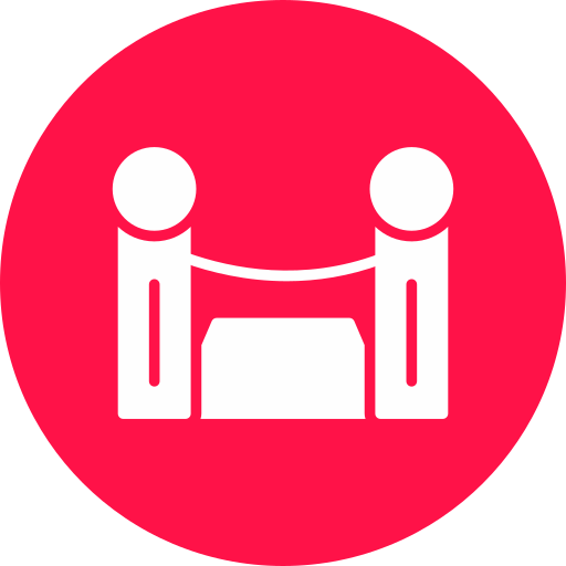 Red carpet free icon