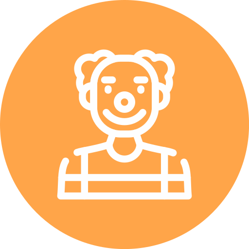 Clown free icon