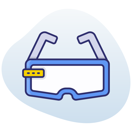 gafas de realidad virtual icono gratis