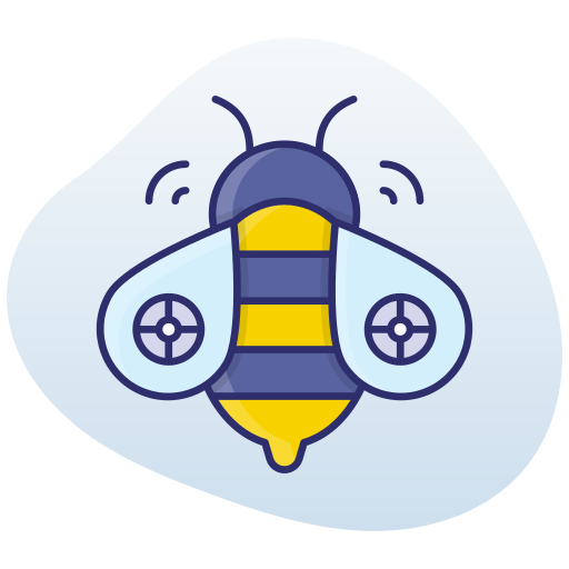 abeja icono gratis