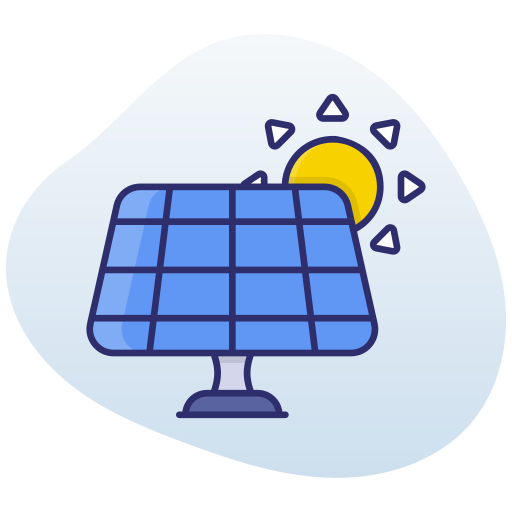 panel solar icono gratis