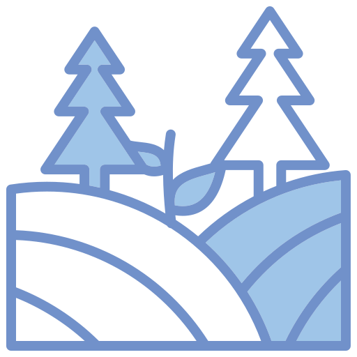 paisajes icono gratis