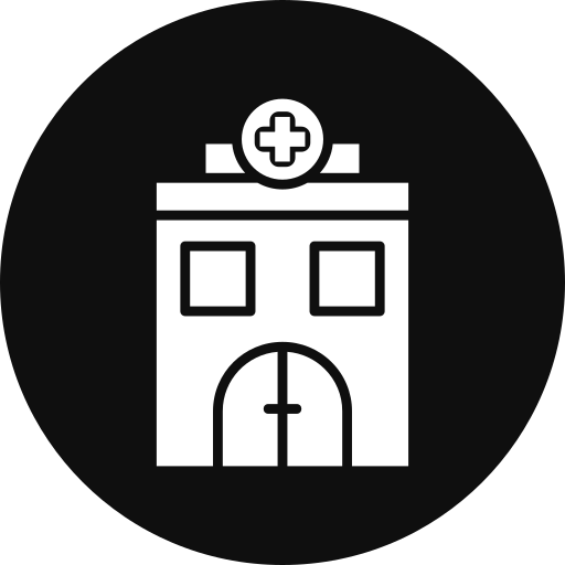 consultorio médico icono gratis