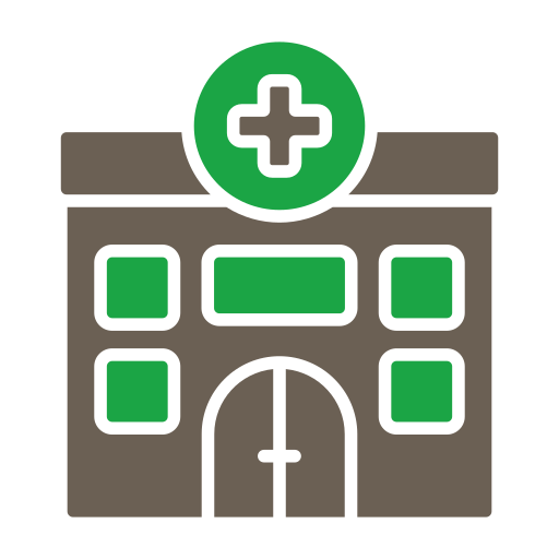 consultorio médico icono gratis