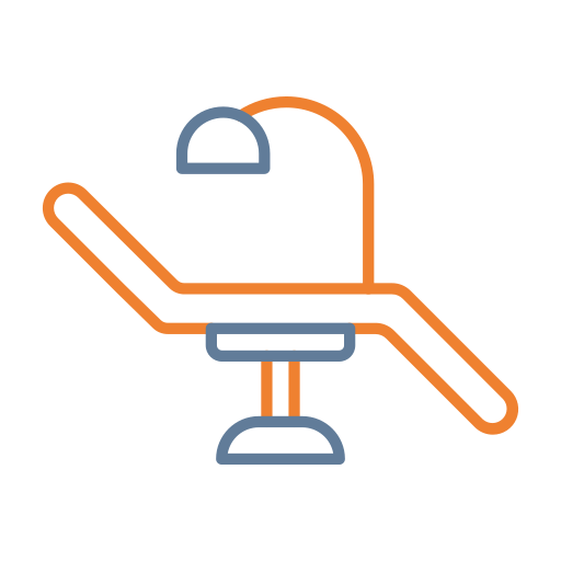 sillón dental icono gratis