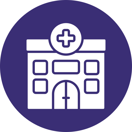 consultorio médico icono gratis